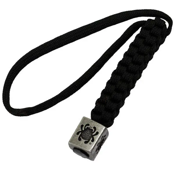 Pewter Spyderco Lanyard Bead – Decorative Accessory 1