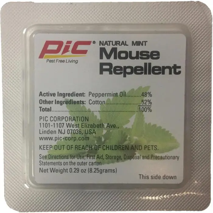 Pic Peppermint-Scented Rodent Repellent (2-Pack) 1