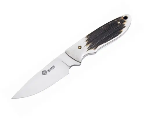 Pine Creek Stag Handle Fixed Blade Knife 1