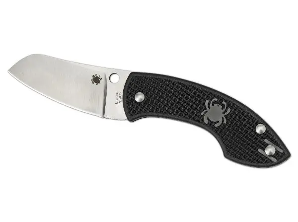 Pingo Slipit Folding Knife – Black Frn Handle, Plain-Edge Blade 1