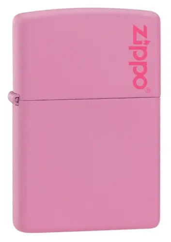Pink Matte Zippo Logo Lighter – Compact Flame Tool 1