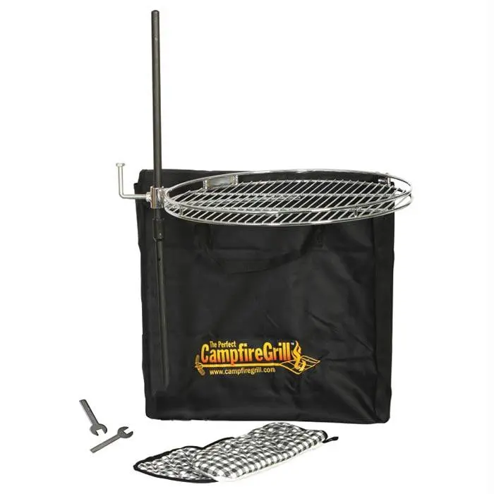 Pioneer Portable Campfire Grill For Outdoor Cooking 1