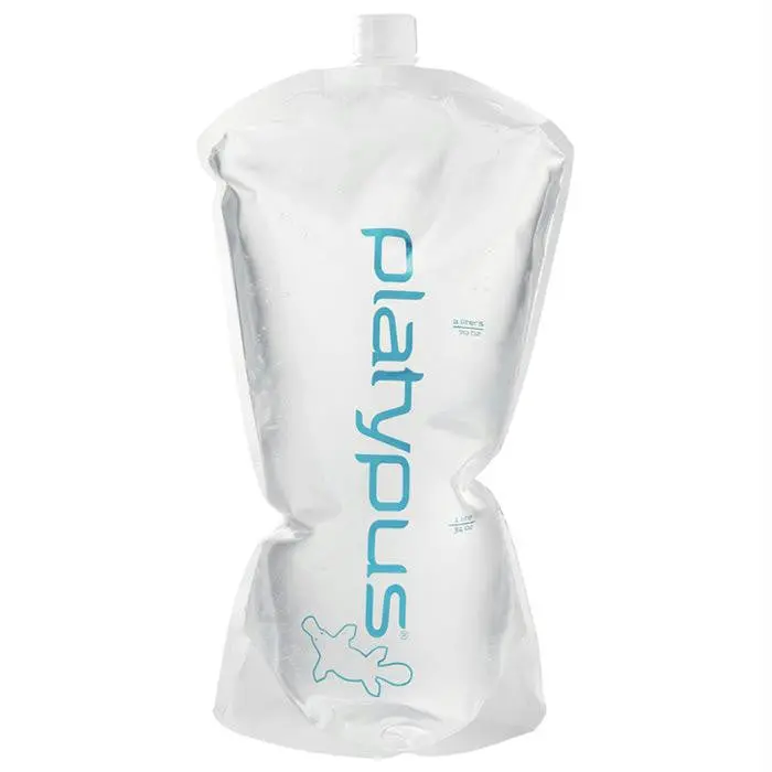 Platy 2-Liter Collapsible Water Bottle – Clear Design 1