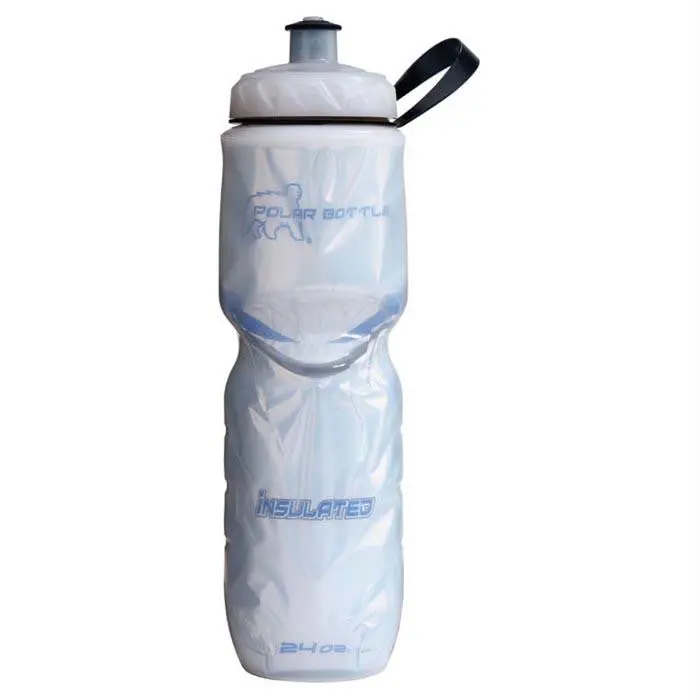 Polar Bottle 24 Oz Insulated Water Bottle – Platinum Finish 1