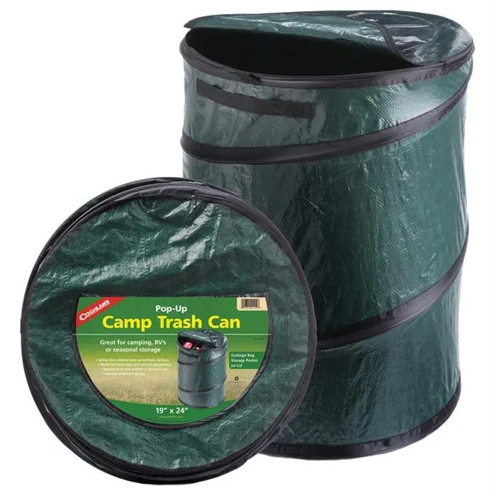 Pop-Up Collapsible Trash Can For Travel 1