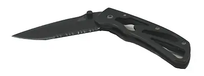 Powerframe Folding Knife – Serrated Edge, Clamshell Packaging 1
