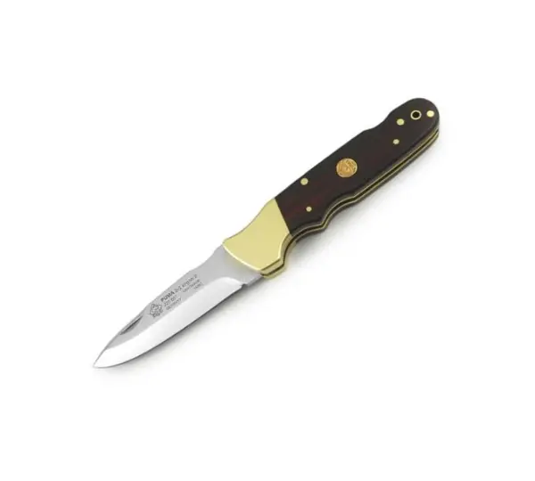 Puma 2+2 Ergon Ii Folding Knife With Cocobolo Scales 1