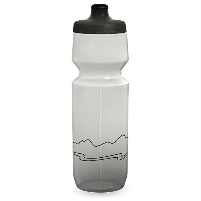 Purist Clear 26 Oz Wide-Mouth Water Bottle With Flip Cap 1