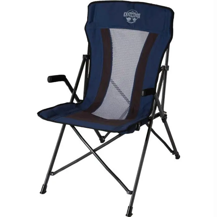 Quad Folding Camp Chair – Midnight Blue 1