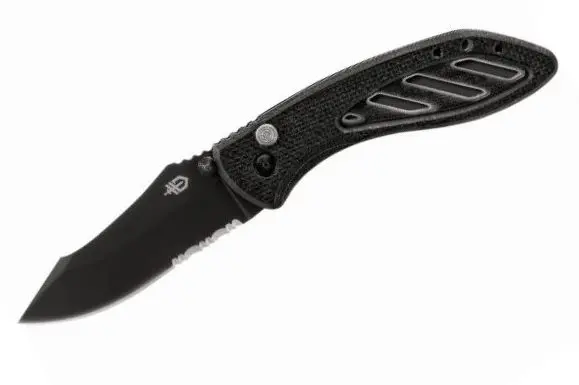 Quick-Deploy Assisted-Opening Clip Point Knife 1