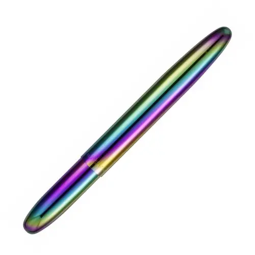 Rainbow Titanium Nitride-Coated Bullet Space Pen 1
