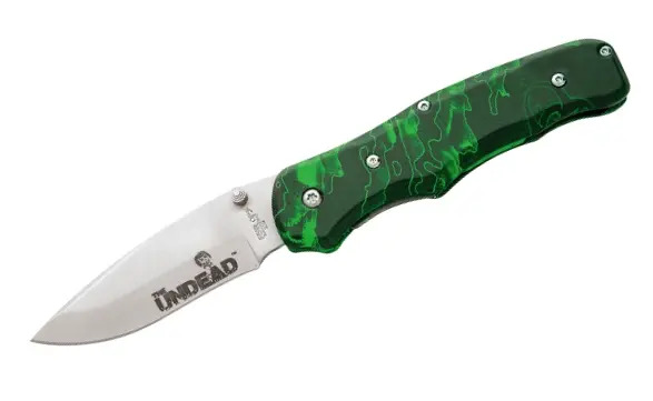 Rancor Tm Reaper Z Folding Knife – 4.375" Blade, Aluminum Handles 1