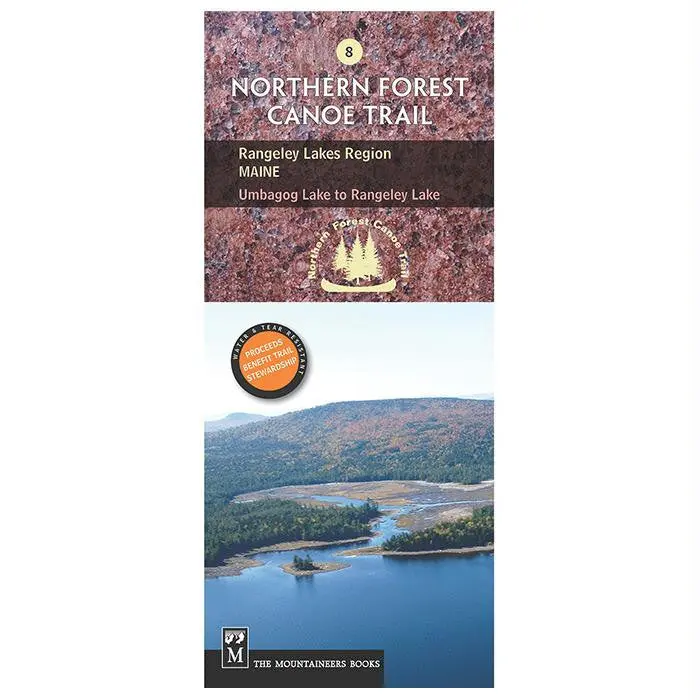 Rangeley Lakes Region Trail Map & Guide, Maine #8 1