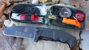 Rao Avio Green Fixed-Blade Tactical Knife 1