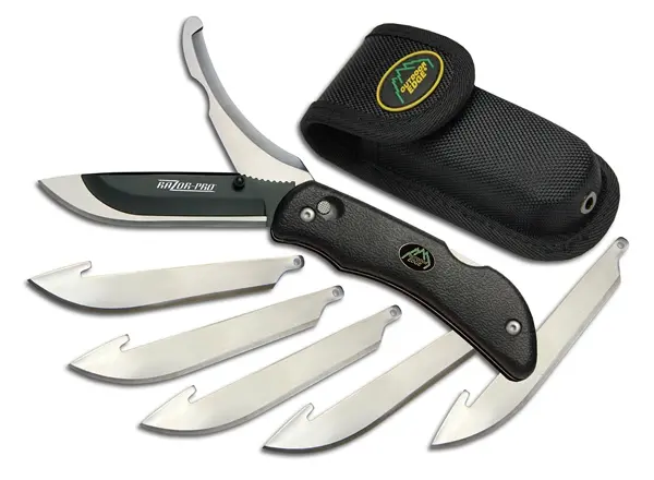 Razor-Pro Replacement Blade Pack (6-Pack, Black) 1