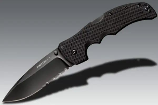 Recon 1 Spear-Point Knife With 50/50 Dual-Grind Edge 1