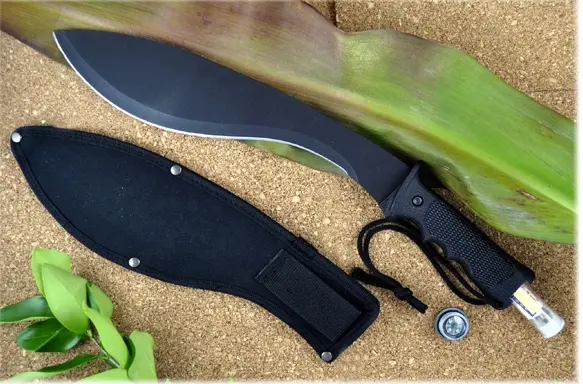 Recon Survival Machete – 17.25-Inch Full-Tang Blade 1