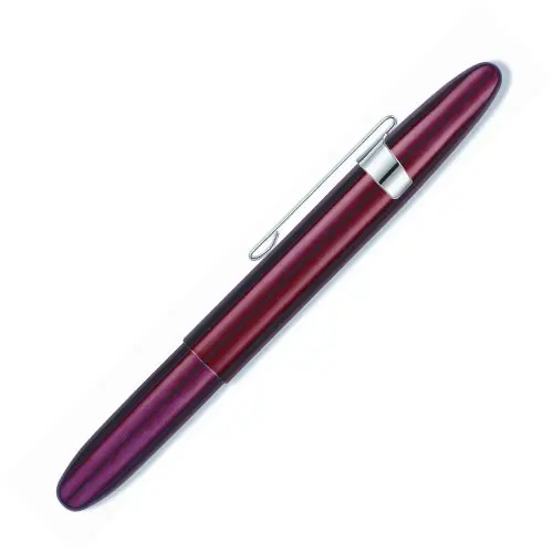 Red Cherry Bullet Pen With Integrated Clip 1