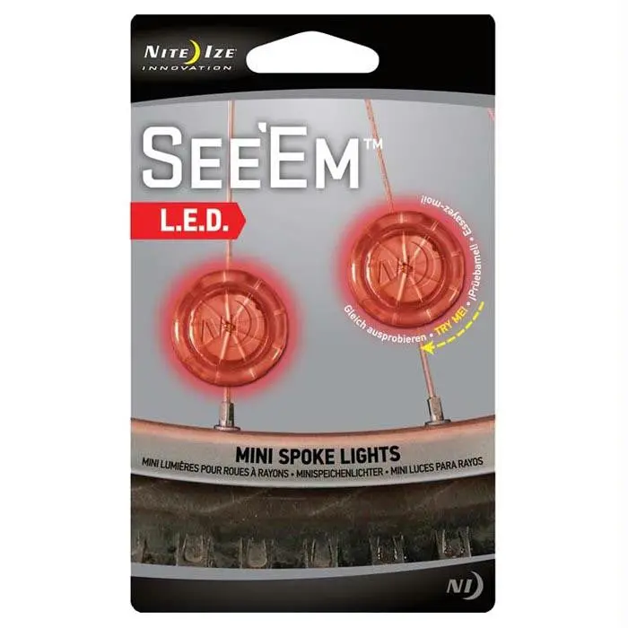 Red Led Visibility Light Set (2-Pack) 1