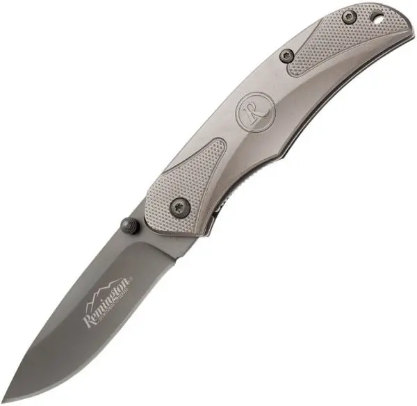 Remington Ao Folding Knife With Titanium-Coated Matte Black Handles 1