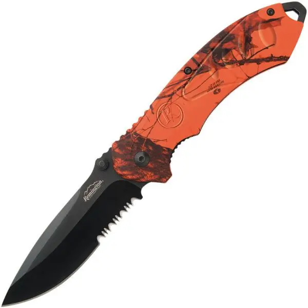 Remington Fast 2.0 Auto-Open Knife – Mossy Oak Blaze Camo 1