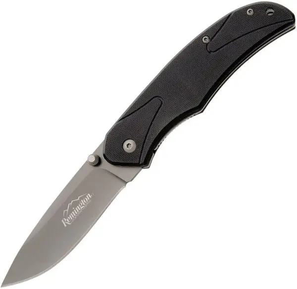 Remington Model 830 Folding Knife – Black G10 Handle 1