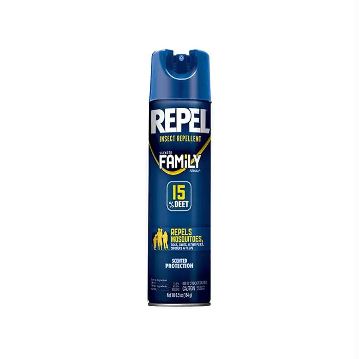 Repel Family Insect Repellent Aerosol – 15% Deet, Gentle For All Ages 1