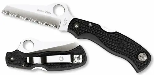 Rescue Knife – 79Mm Blade, Black C45Sbk Model 1