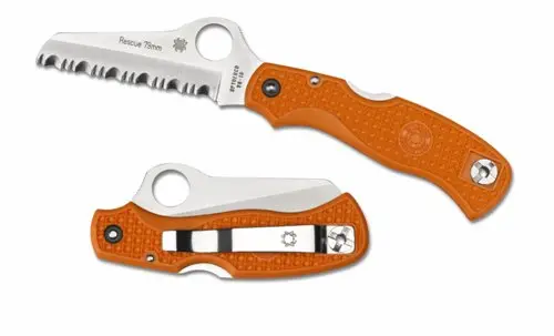 Rescue Orange C45Sor Fixed Blade – High-Visibility Survival Knife 1