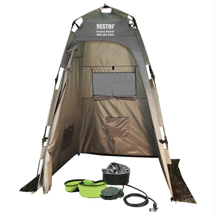 Restop W-Shaped Portable Shower Shelter 1