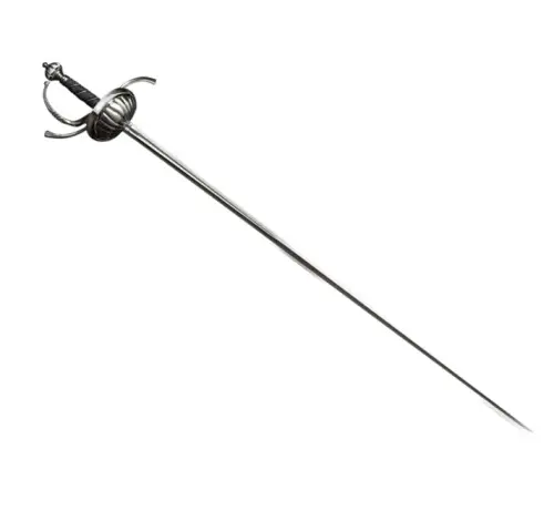 Ribbed Shell Swept-Hilt Rapier Replica 1