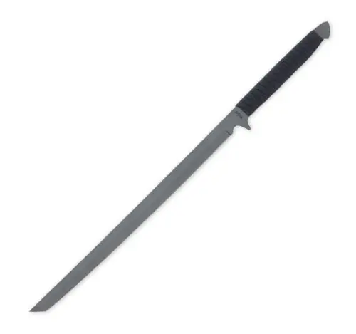 Ronin Black Ninja Sword – Slimline Machete Design 1