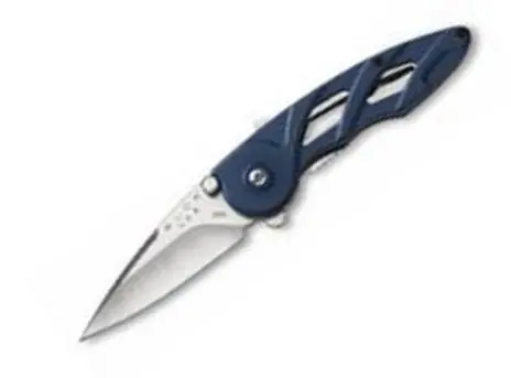 Rush Folding Knife – Anodized Midnight Blue Finish 1