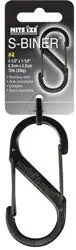 S-Biner Size #4 Black Dual-Clip Carabiner 1