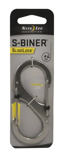 S-Biner Slidelock #4 Stainless Steel Multi-Use Carabiner 1