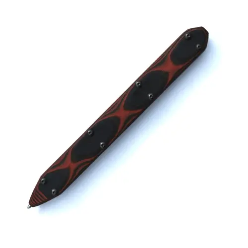 S.O.P. Elite Spec Ops Tactical Pen – Red & Black 1
