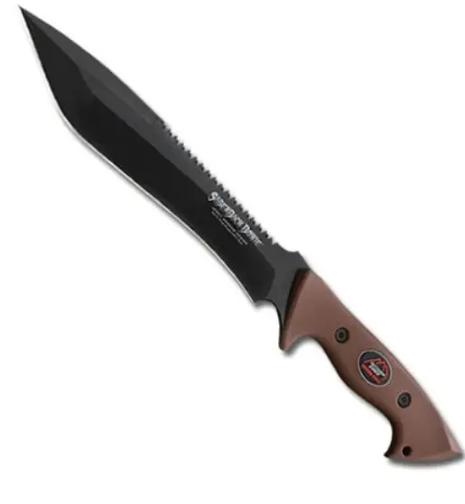 Saberback Tactical Bowie Knife – Full-Tang Construction 1