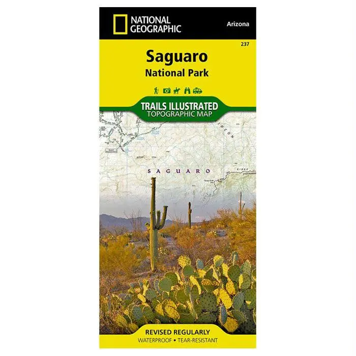 Saguaro National Park Topographic Map #237 1