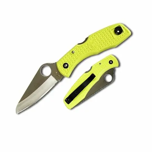 Salt 1 Yellow Pocket Knife – Plain Edge (Model C88Pyl) 1