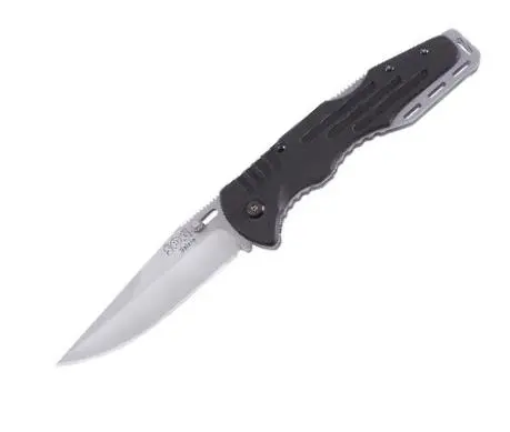 Salute Knife – Bead-Blasted Finish Tactical Folding Blade 1