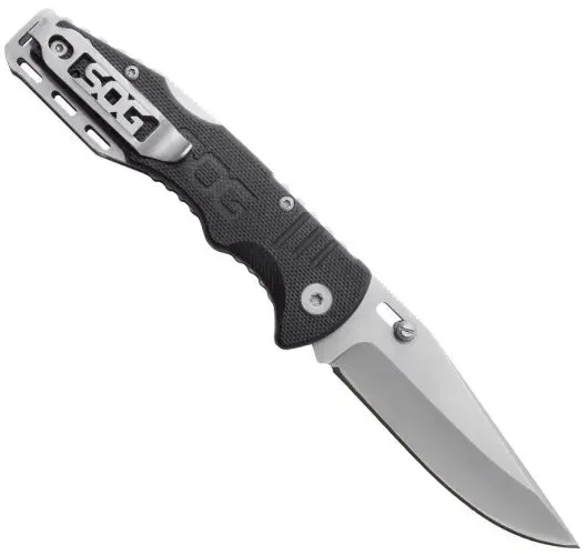 Salute Mini Folding Knife – Bead-Blasted Finish 1