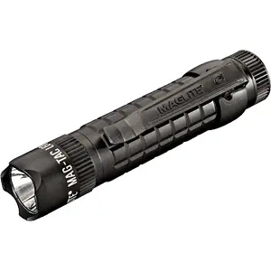Scalloped Head Mag-Tac Tactical Light – Black Anodized Body 1