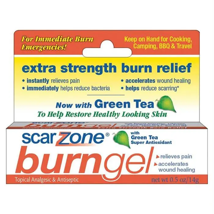 Scar Zone Advanced Burn Relief Gel – Soothing First-Aid Treatment 1