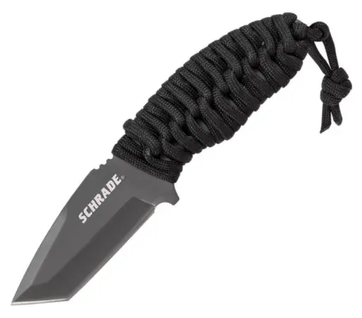 Schrade Full-Tang Fixed-Blade Neck Knife 1