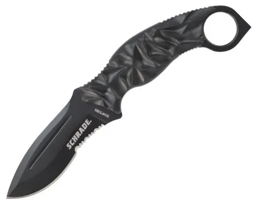 Schrade Full-Tang Fixed-Blade Survival Knife 1