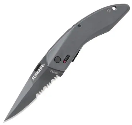 Schrade Mini Landshark M.A.G.I.C. Assisted-Opening Knife 1