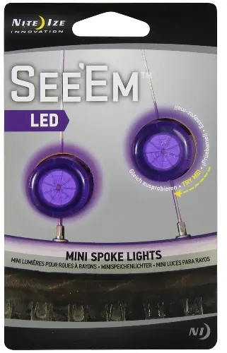 See 'Em Led Safety Light – Purple High-Visibility Beacon 1