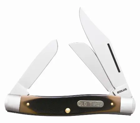 Senior Pocket Knife – 4" Closed Length With Derlin Handle 1