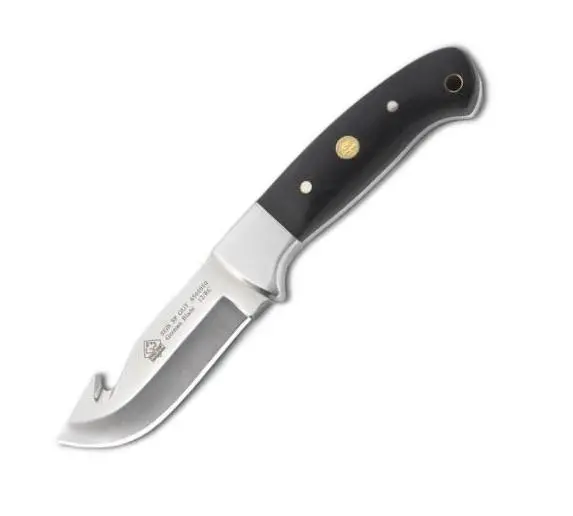 Sgb Sp Gut Hook Knife With Pakkawood Handle 1