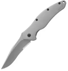 Shallot Series Combo-Edge Folding Knife 1
